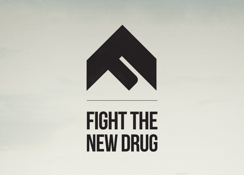 Fight the new drug logo.