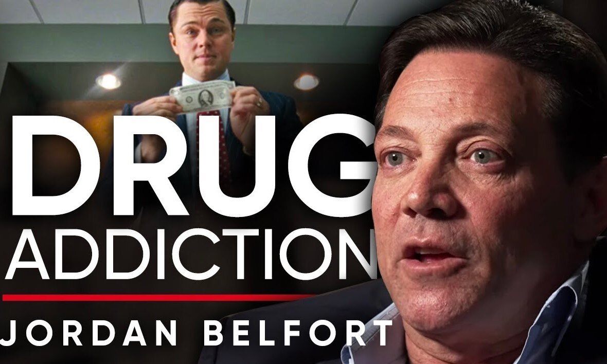 Jordan Belfort, Wolf of Wall Street, talking about drug addiction