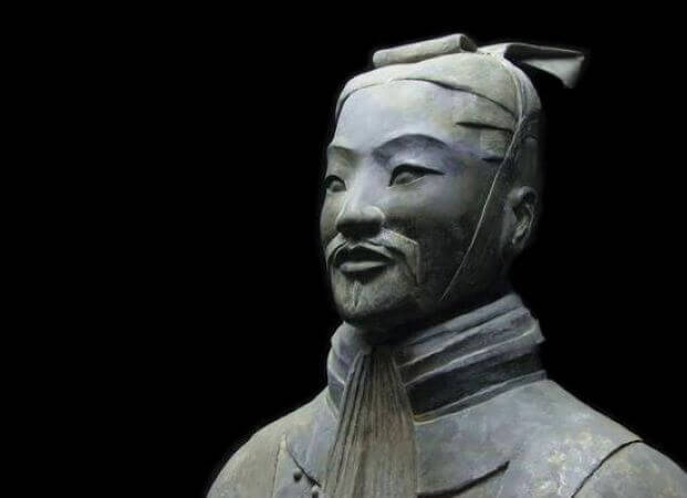 Chinese general and philosopher, Sun Tzu..