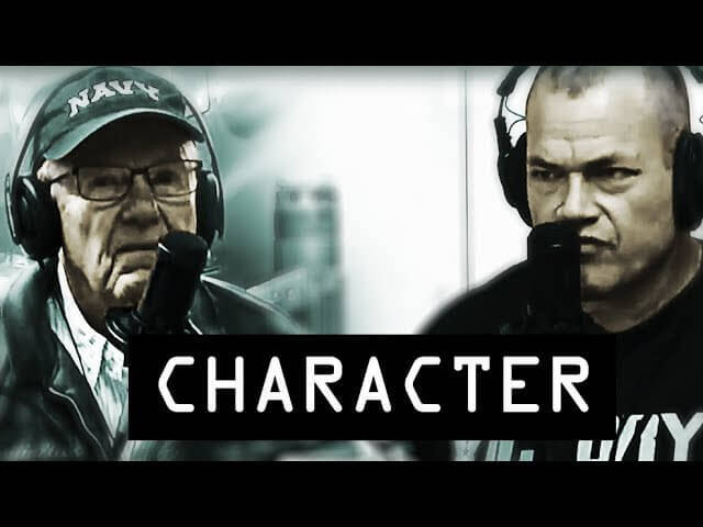 Jocko Willink and Charlie Plumb talking about character..