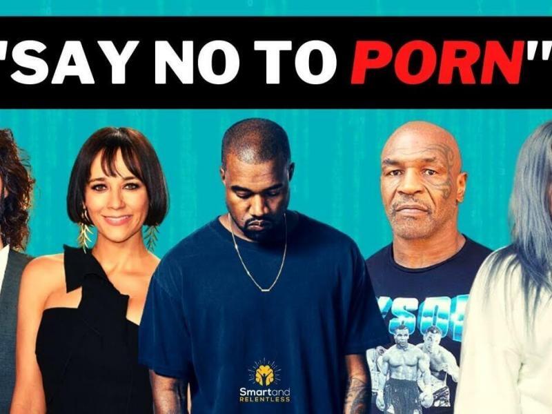 Celebrities speaking against pornography..